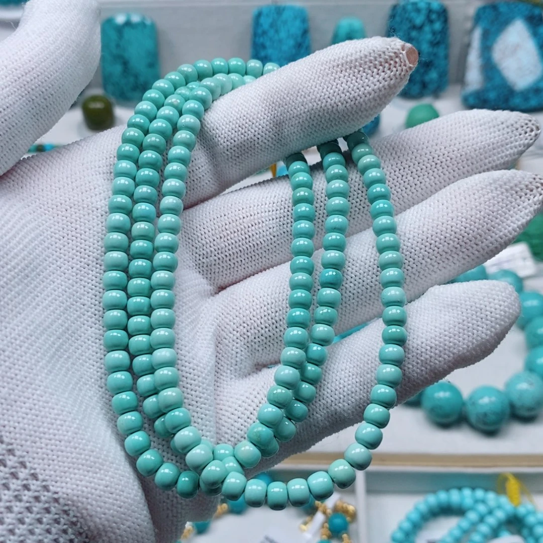 未镶嵌绿松石手链