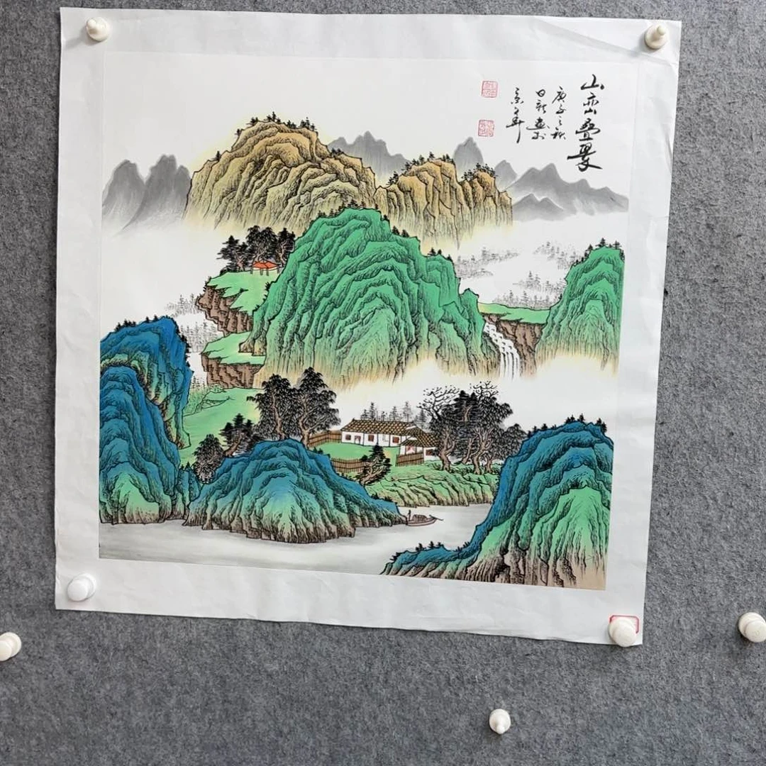 书法作品多次参加