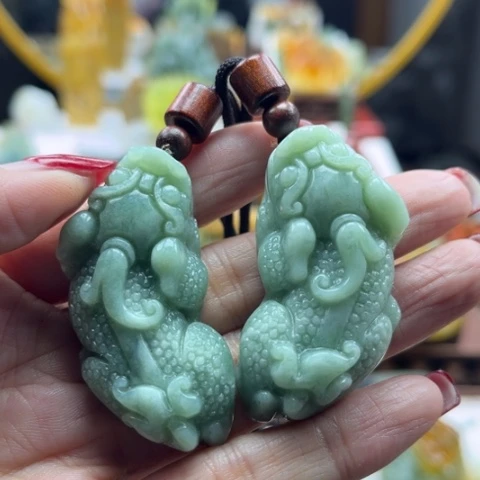 岫玉挂件未镶嵌挂件