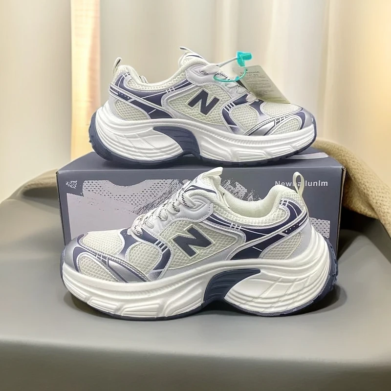 2411老爹鞋时尚百搭男女同款厚底鞋子潮流透气韩版休闲运动鞋