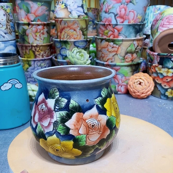景德镇艺术手绘作品