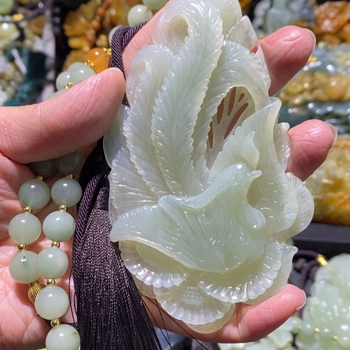 岫玉岫玉吊坠未镶嵌