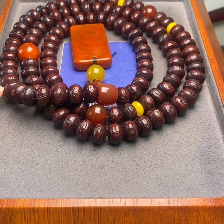 凤眼菩提吊坠凤眼