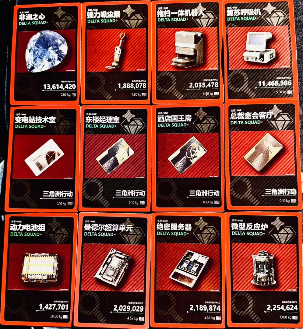 【代拆】三角洲收藏卡(5包)【代赚哈夫币,盲盒下单前务必悉知】