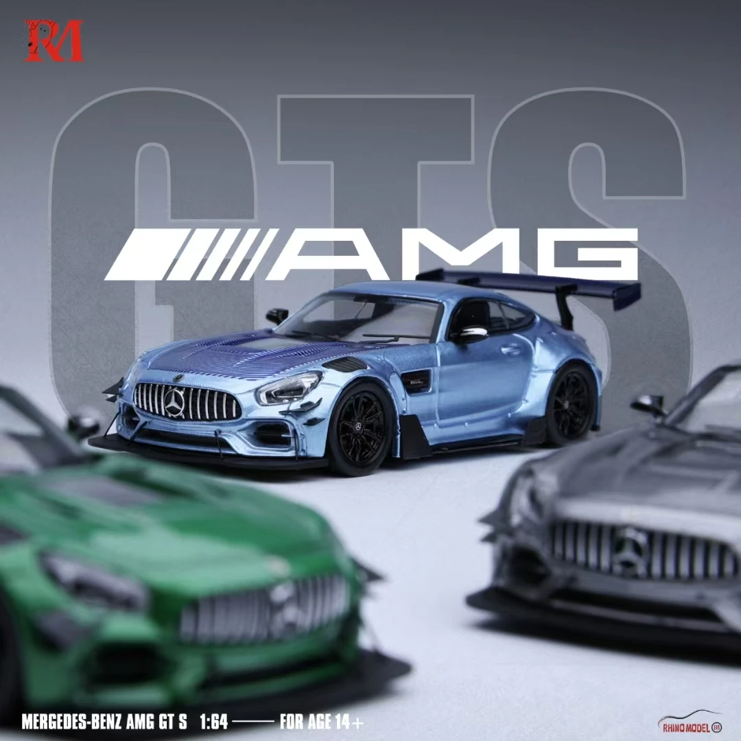 Rhino Model RM 犀牛 1:64 奔驰 AMG GT S 改装版 合金汽车模型