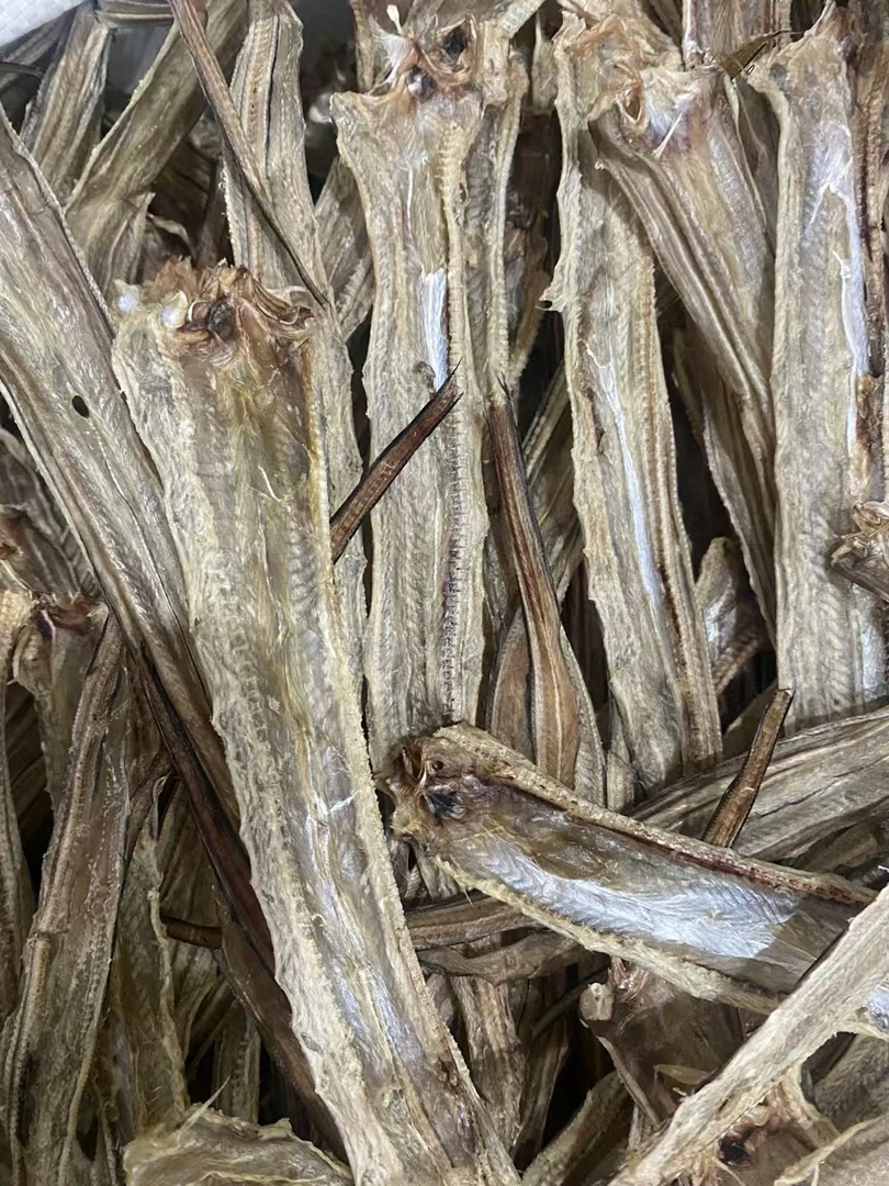 广东汕尾港本港双杆麻脯渔民自晒淡口小鳗鱼干配稀饭配酒软骨香脆