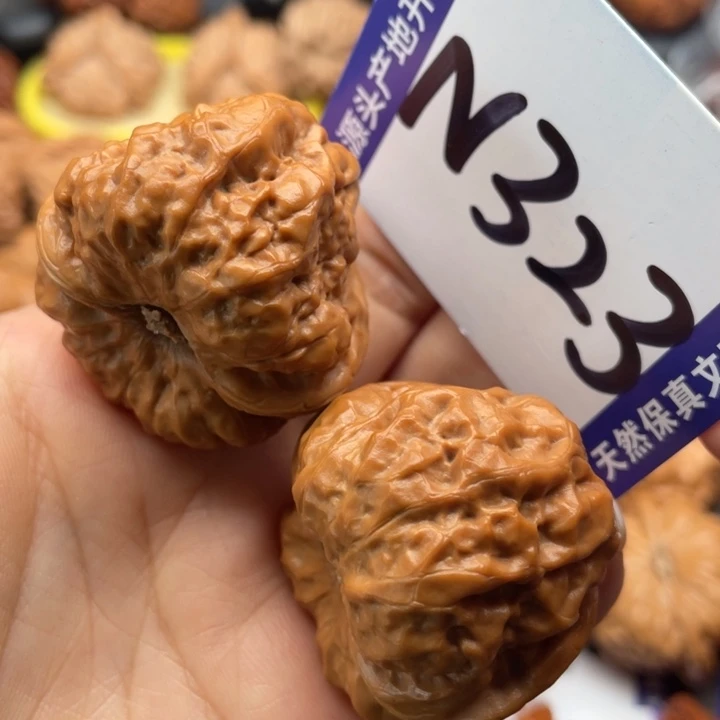 文玩核桃把件蛙蛙38尺