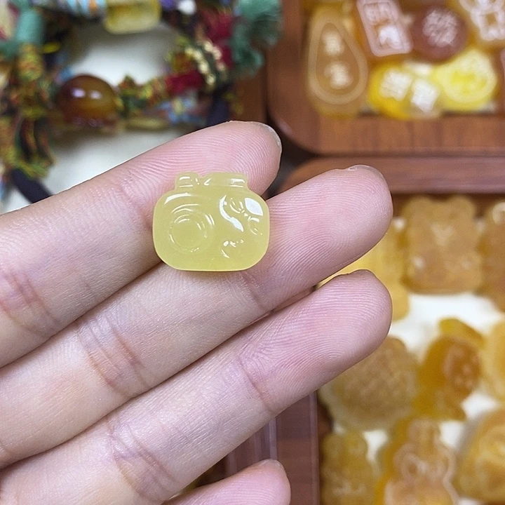 橄榄核吊坠照相机13