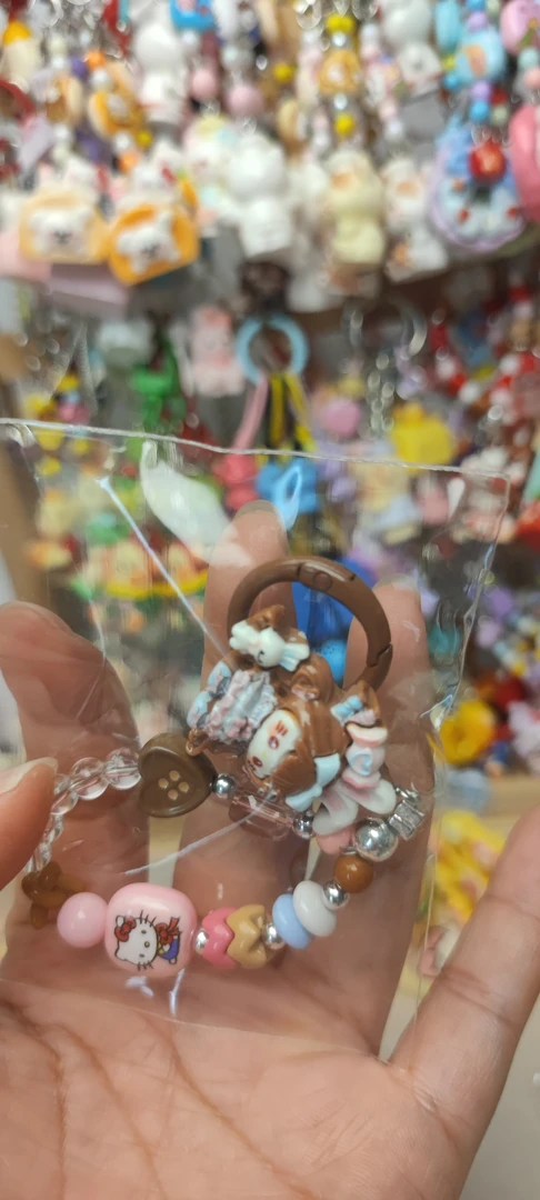 B创意手机链钥匙扣成品包挂装饰