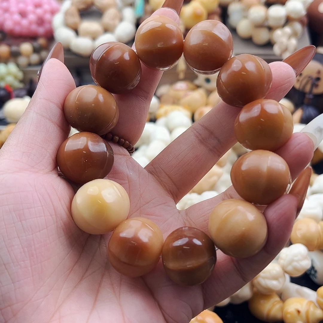 吊坠菩提根/象牙果菩提干磨鲨鱼背八折