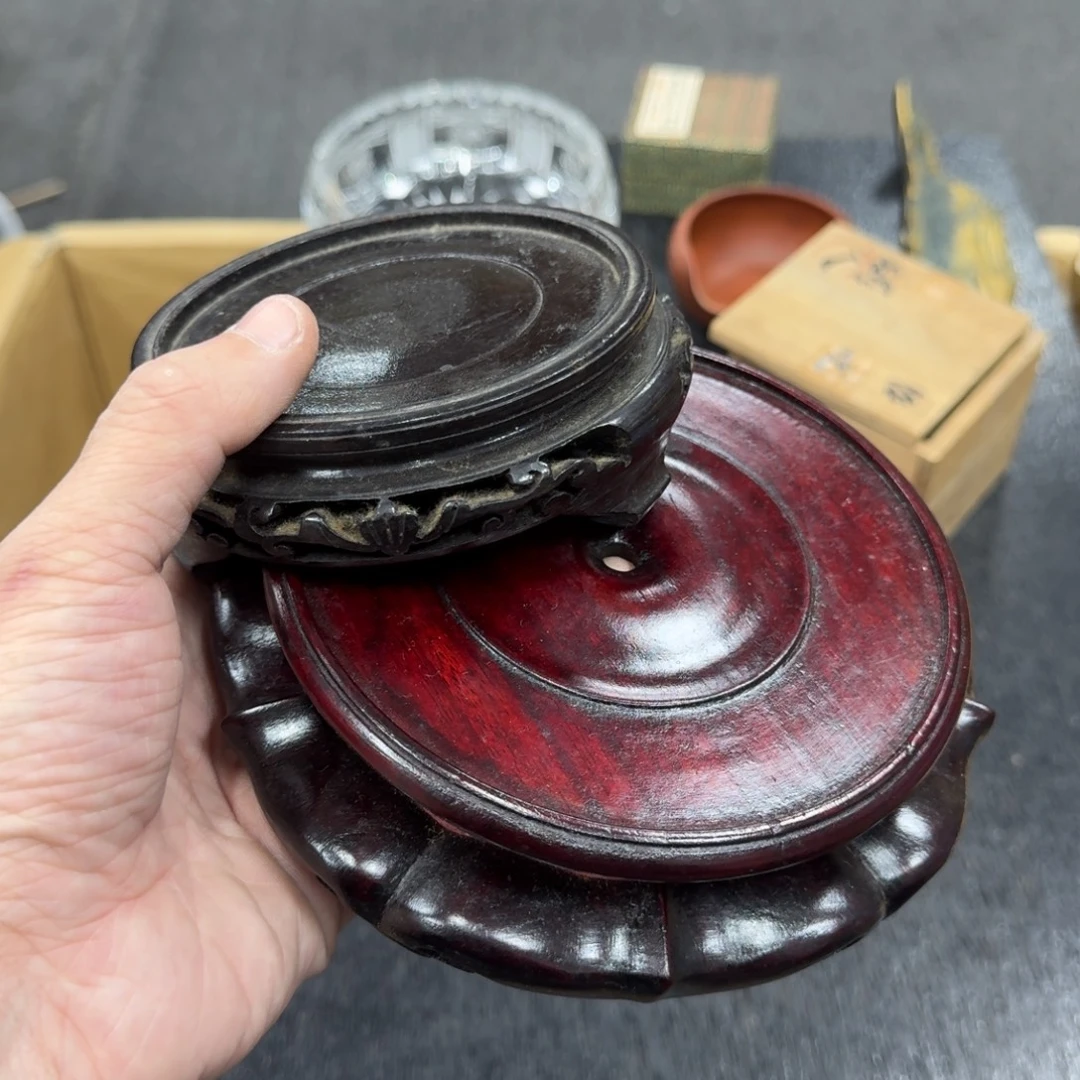 木日本中古工艺品摆件
