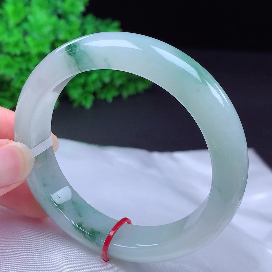 翡翠未镶嵌手镯59圈口685005