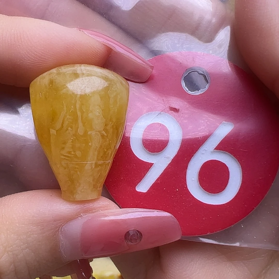 蜜蜡未镶嵌珠宝奇石乐**生16.6mm三通