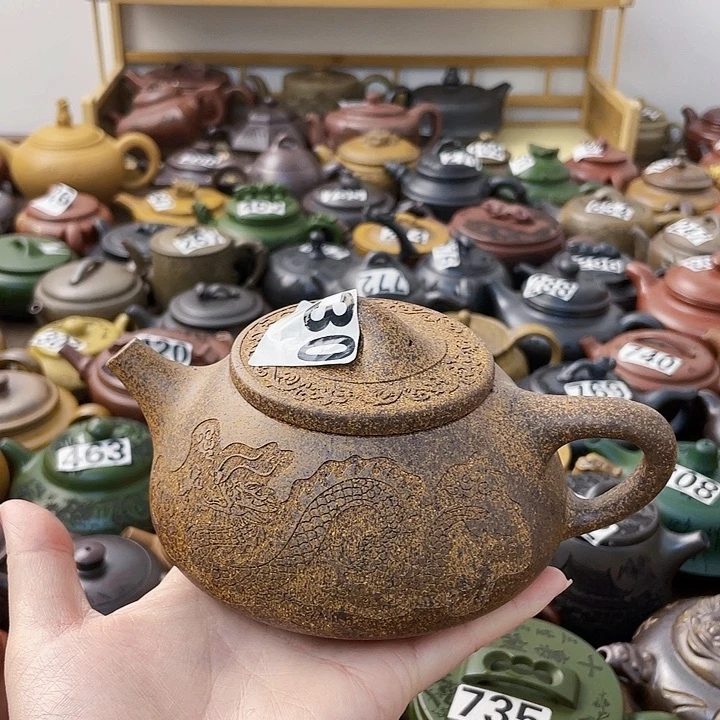 茶壶紫砂紫砂微瑕