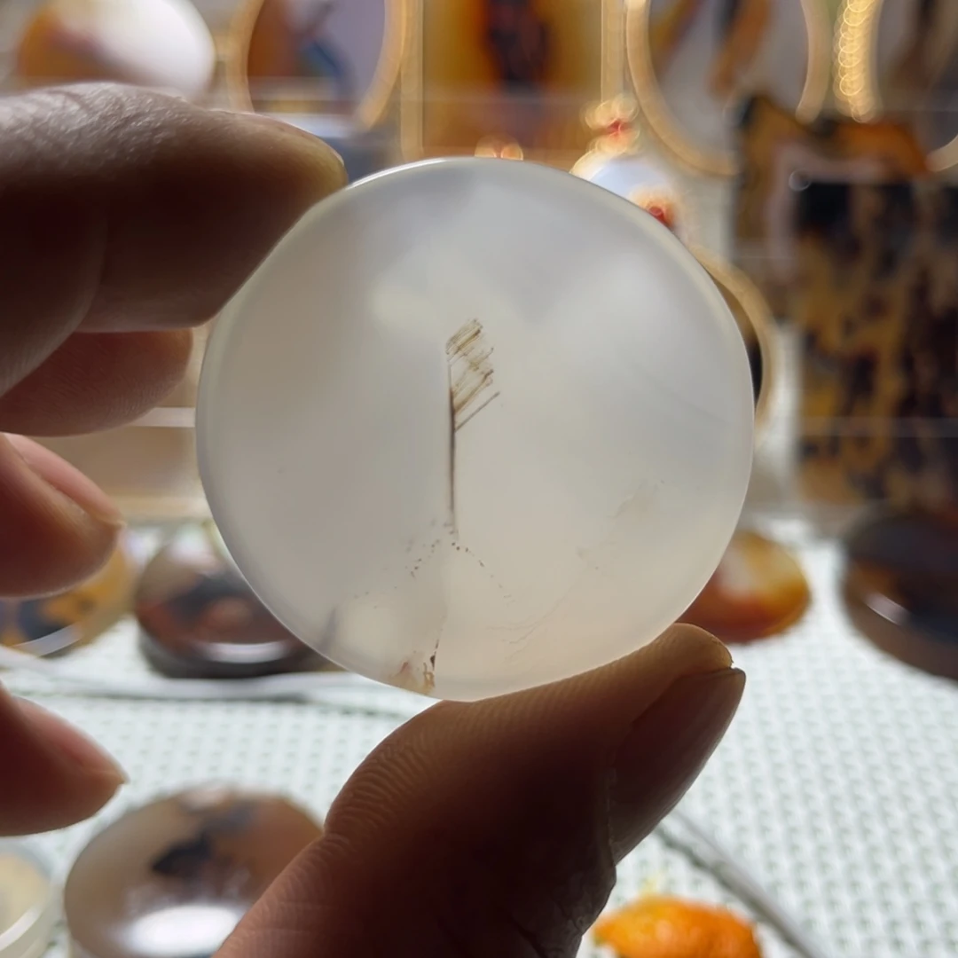 玛瑙/玉髓未镶嵌吊坠(不含链)