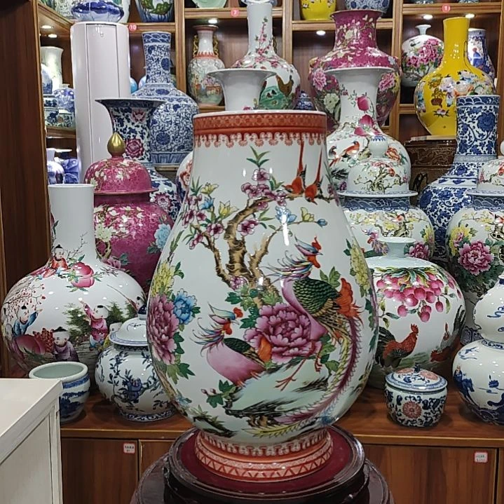 瓷片景德镇陶瓷花瓶子子