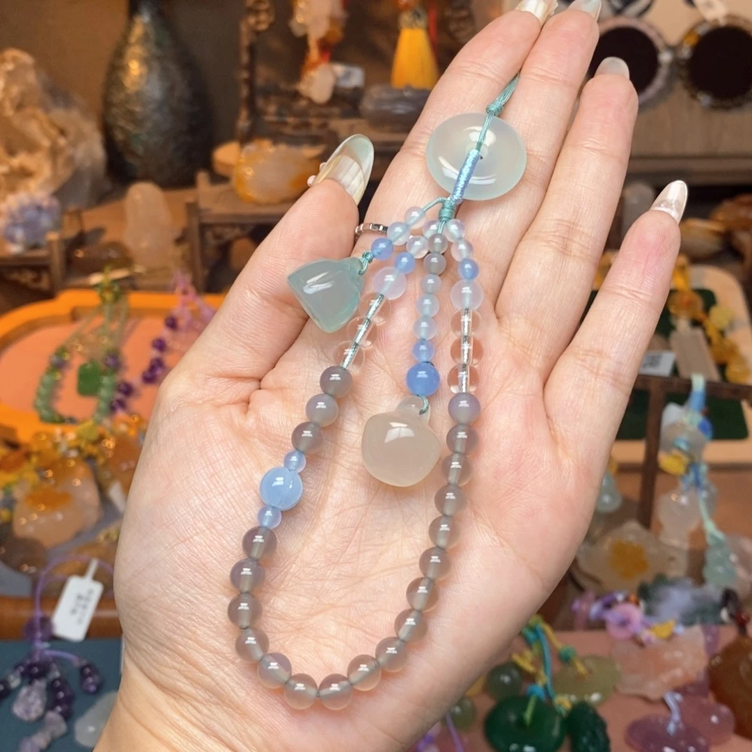 玛瑙/玉髓未镶嵌车挂