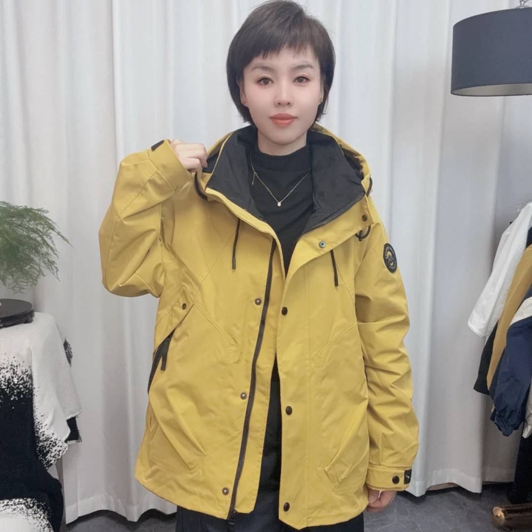 启月➕0353早秋新款时尚潮流显瘦百搭单款加衬外衣