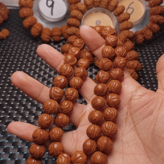 桃核手串用****8龙纹桃核