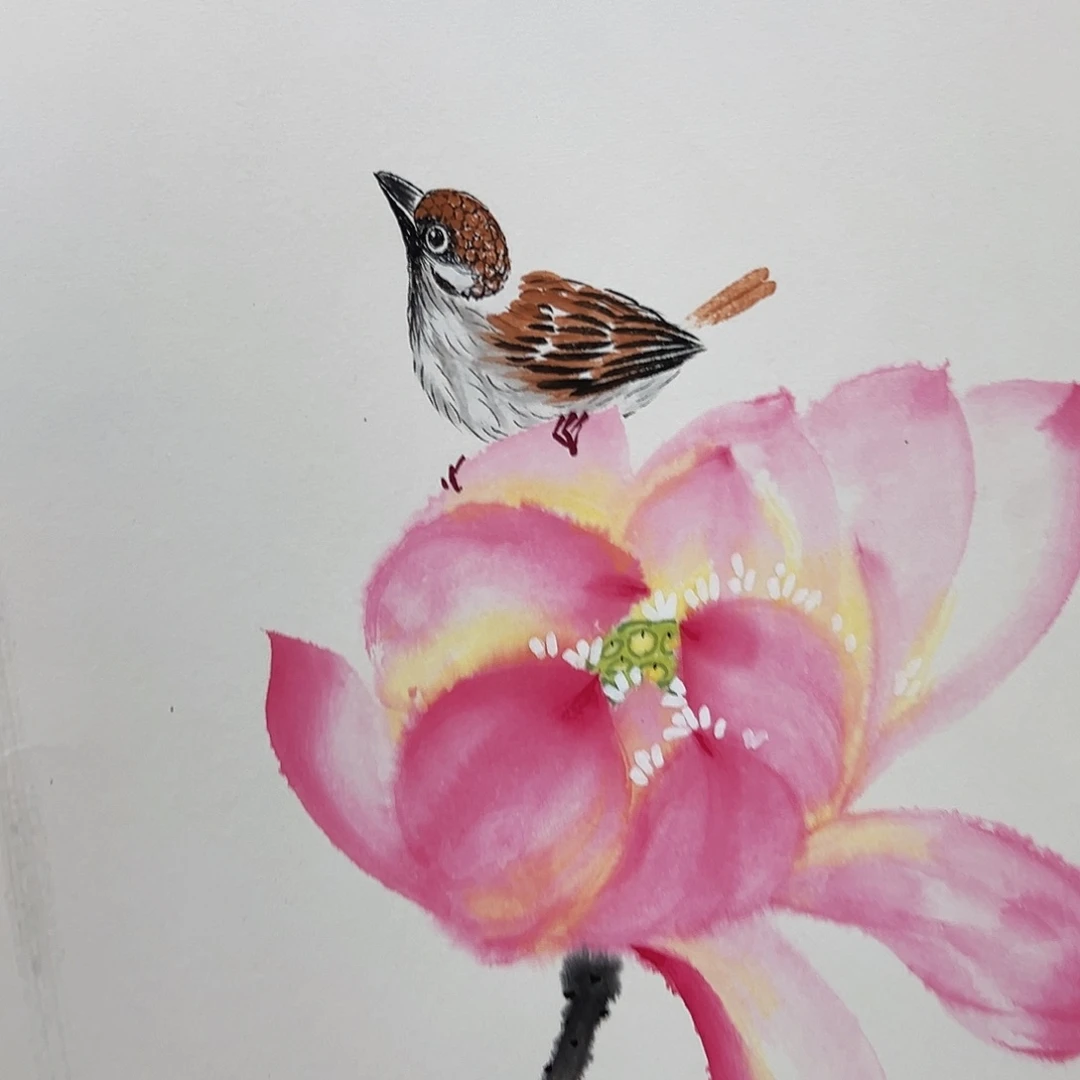 国画国画作品纯手绘