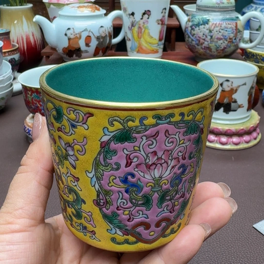 瓷片景德镇仿古手工制作精品展示