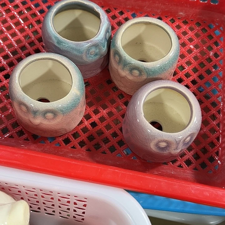微瑕陶瓷花盆满9.9发