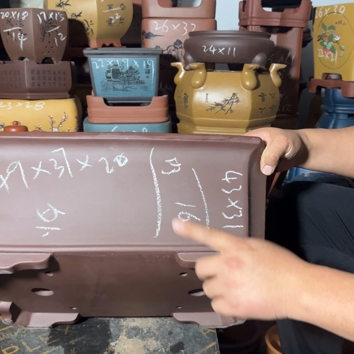 紫砂花盆紫砂花盆