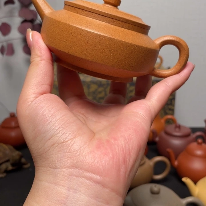紫砂壶全手工黄金段