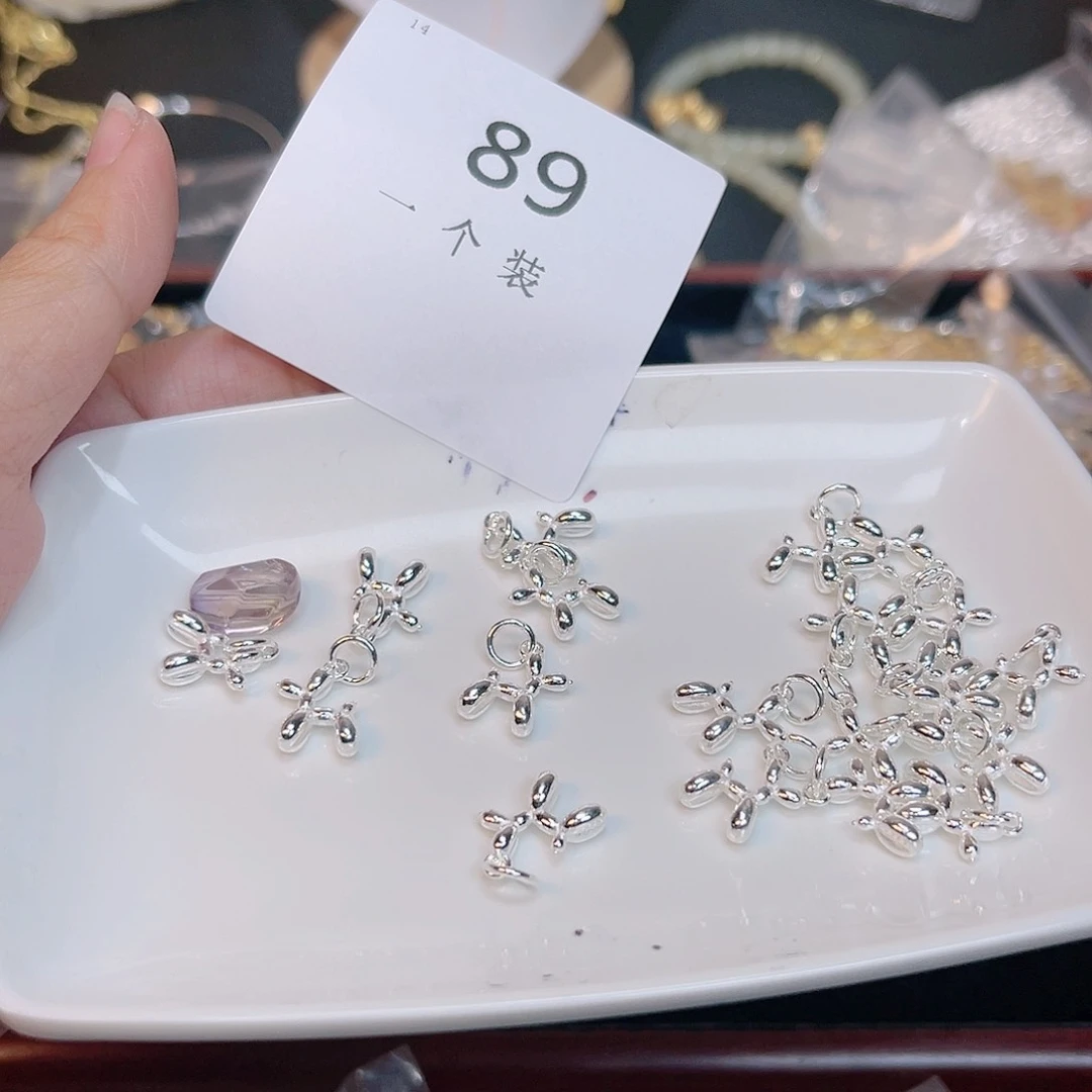 紫晶珠宝半成品银S925镶嵌89