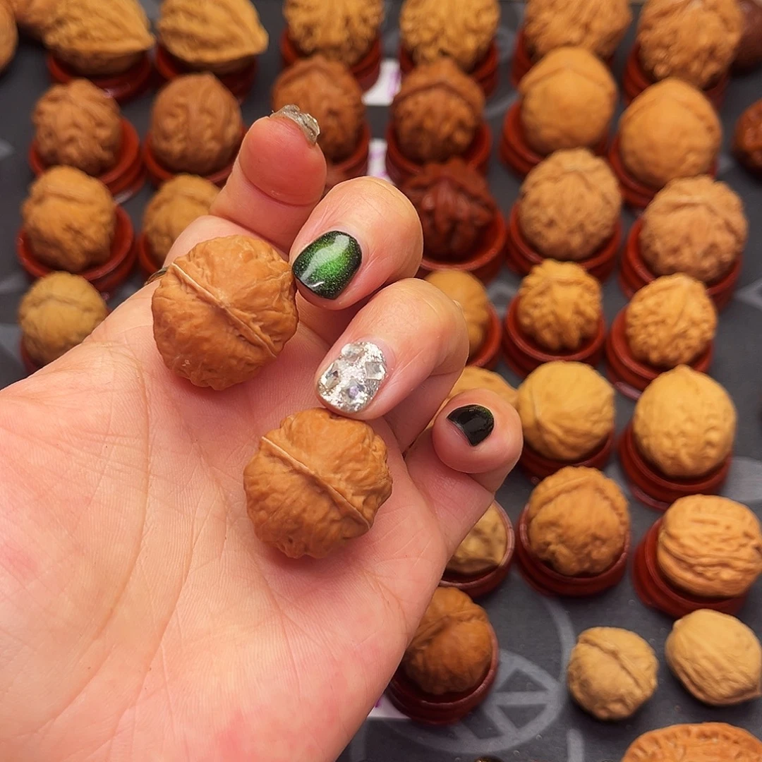 把件文玩核桃奶豆