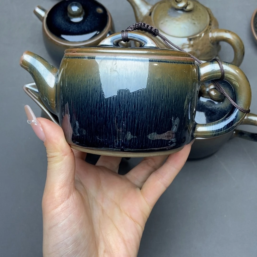茶盏建阳建盏铁胎壶
