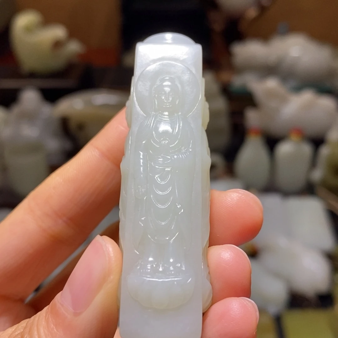 和田玉挂件未镶嵌力*恩