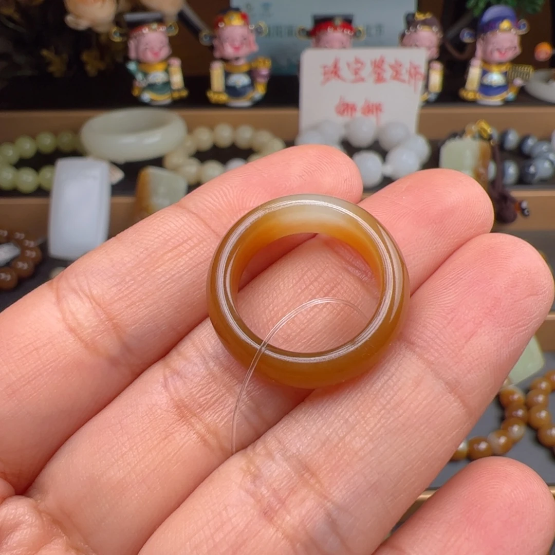 和田玉未镶嵌颈饰16.6