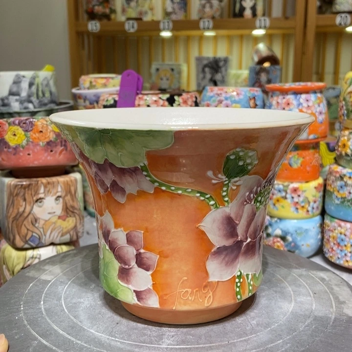 景德镇艺术手绘作品