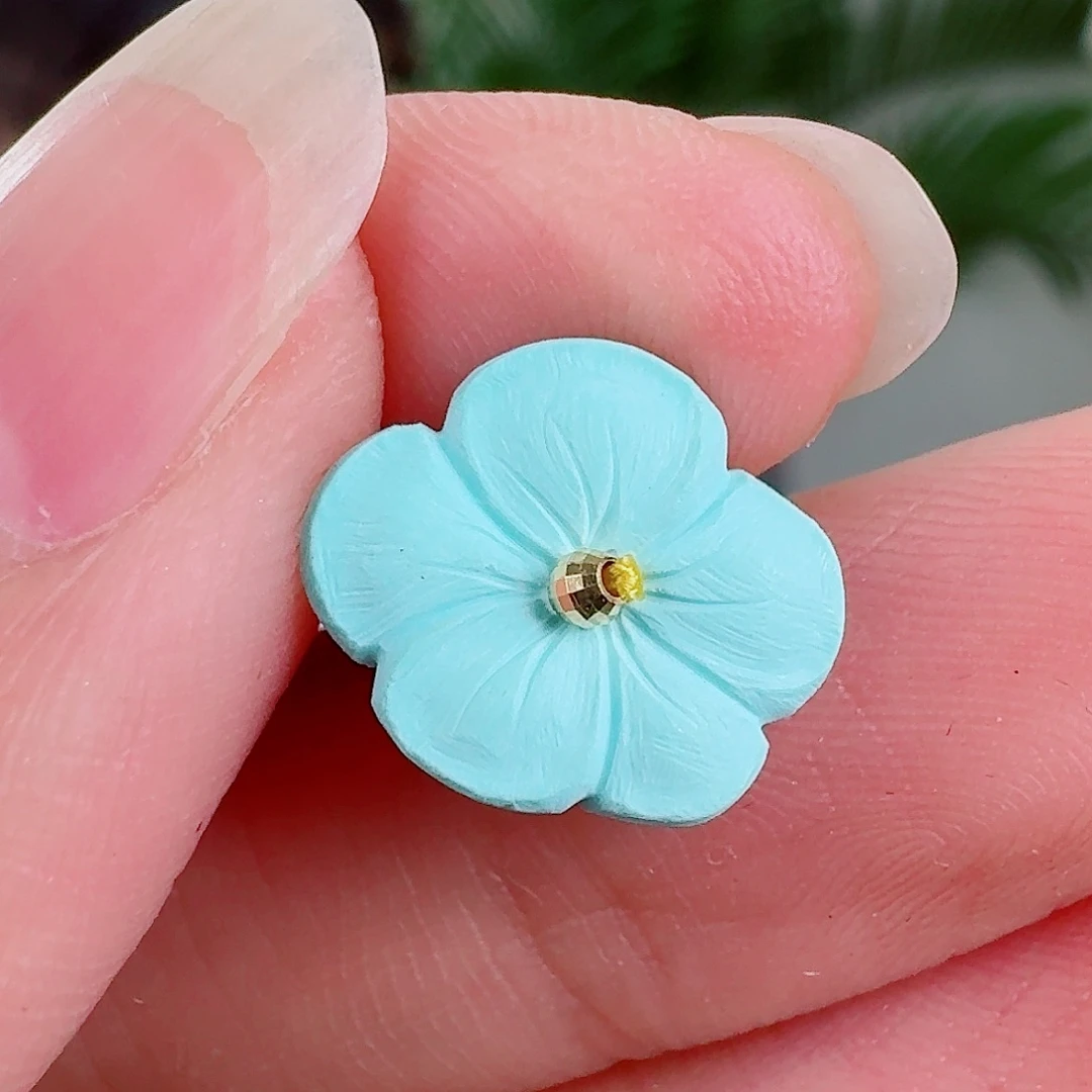 未镶嵌绿松石珠宝奇石