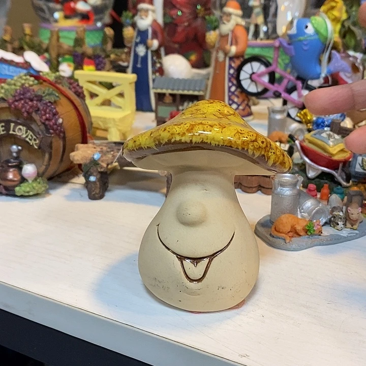 树脂制品蘑菇陶瓷
