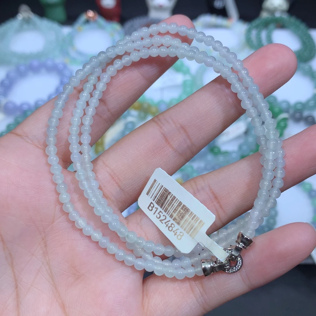 翡翠未镶嵌手串天然