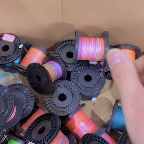 PE8编五彩高拉力，4号225米