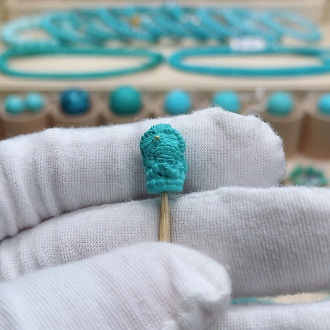 绿松石珠宝奇石未镶嵌