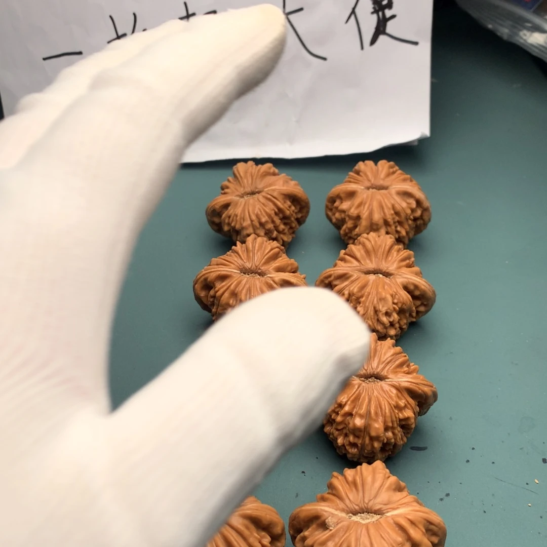 文玩核桃吊坠修四座楼4445