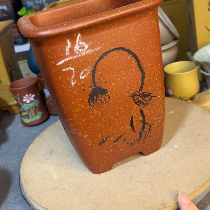 花盆紫砂紫砂花盆