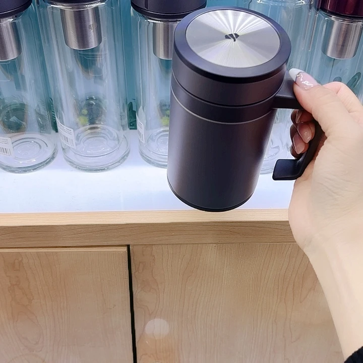 江***县万象品牌保温杯S26-500水泥灰