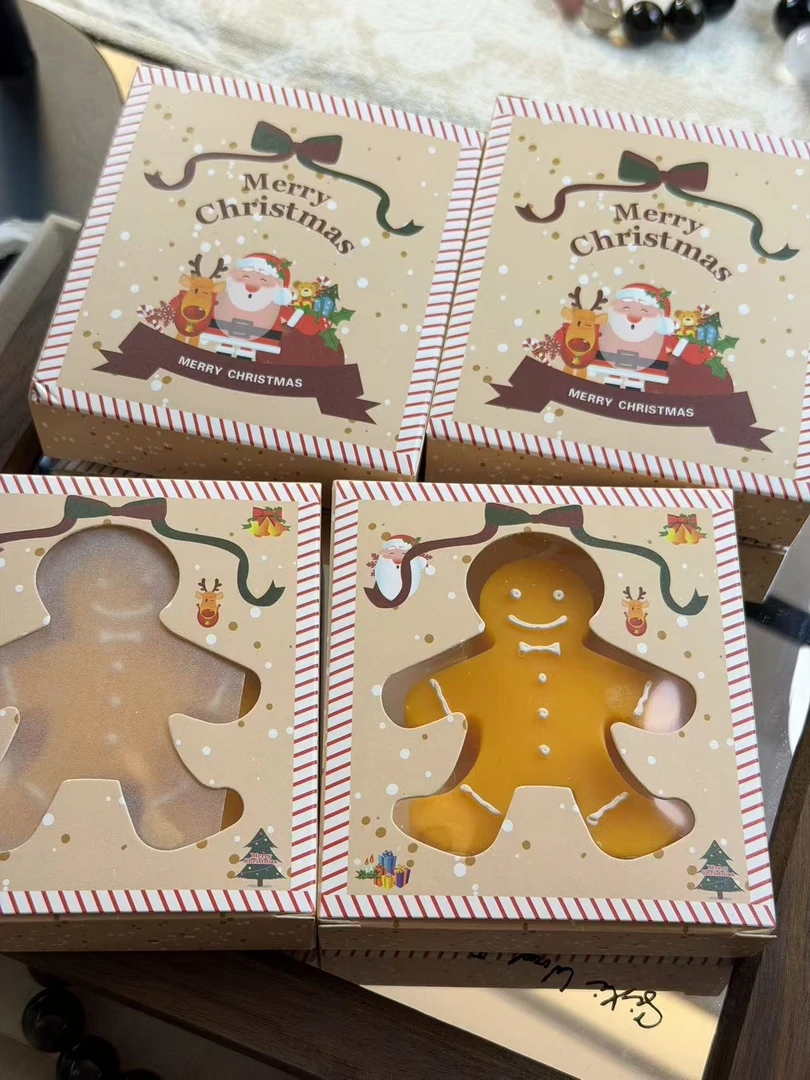 晚晚设计圣诞蜡烛