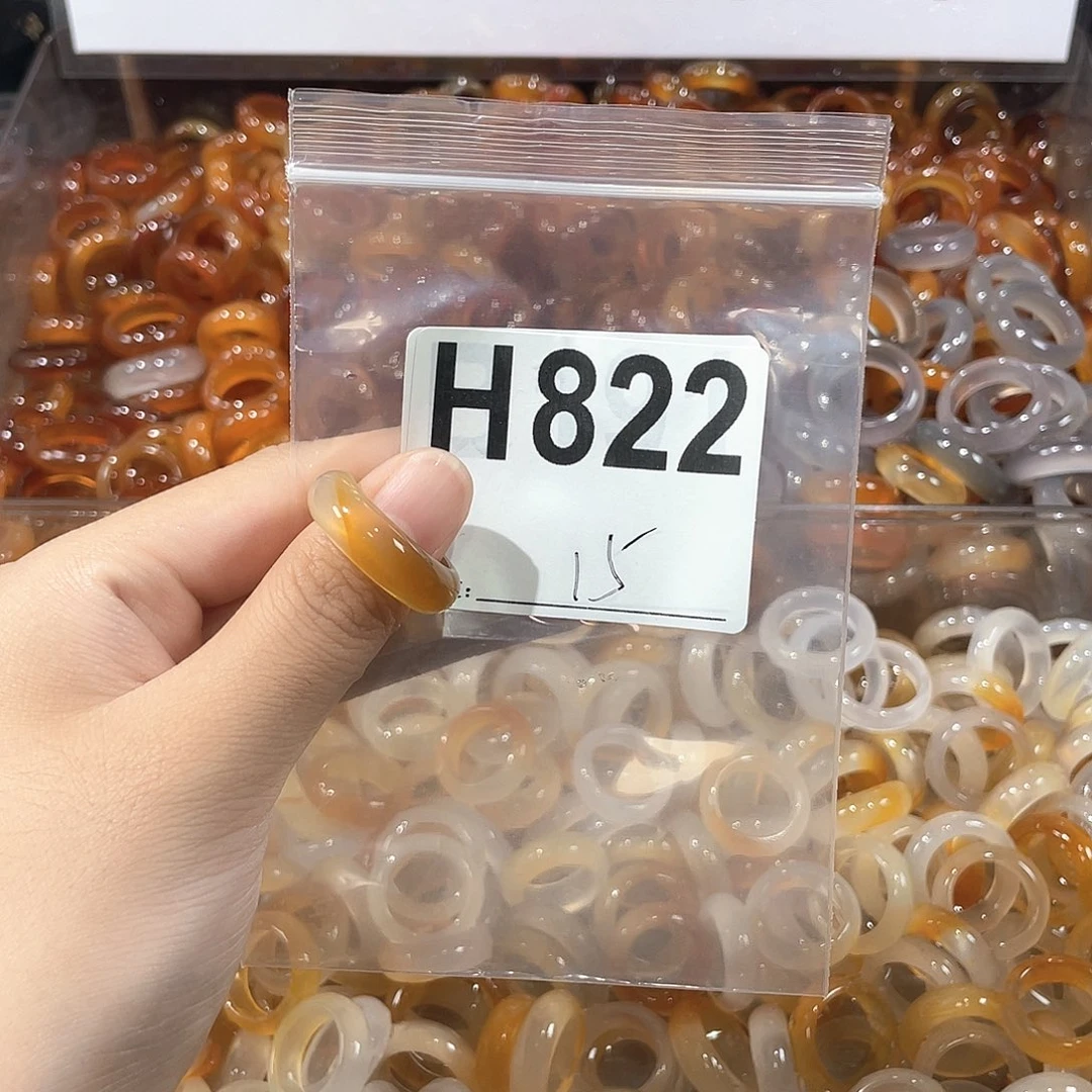 未镶嵌戒指玛瑙/玉髓822