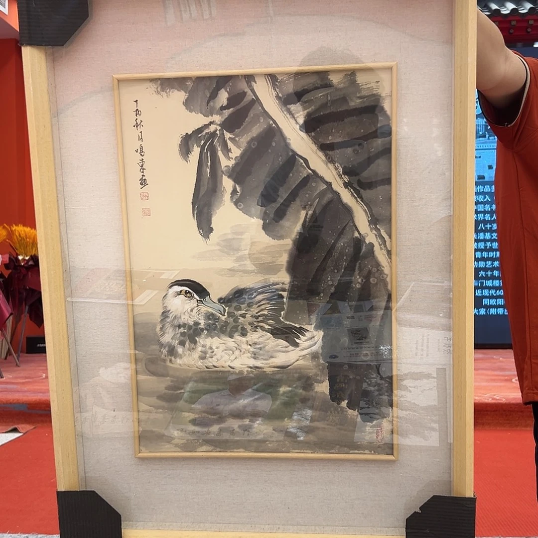 国画雷鸣东遗作孤品