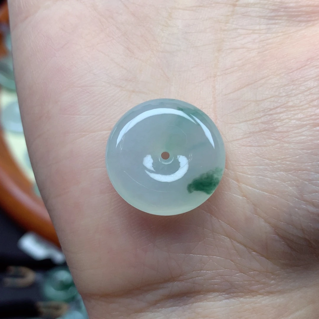 翡翠未镶嵌颈饰20.5/5.8mm