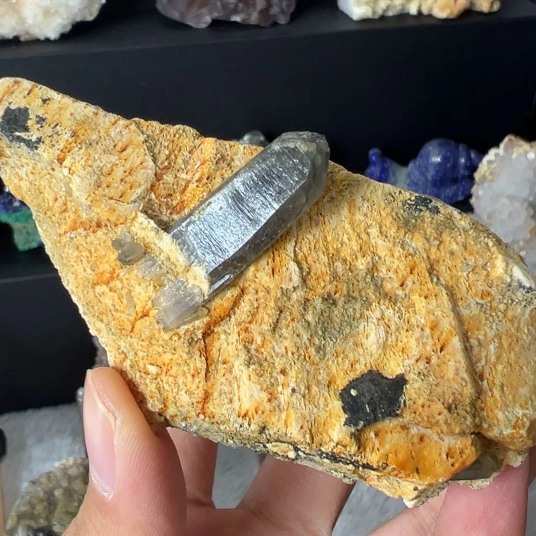 紫晶大型摆件（非配饰）银S925镶嵌