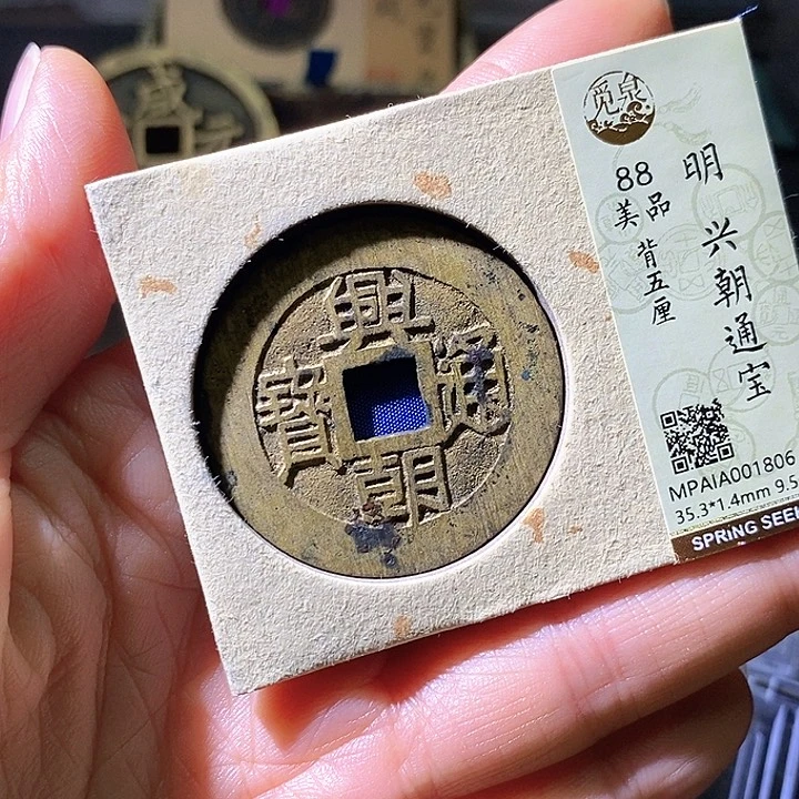 铜兴朝通宝。华夏天玺总店806