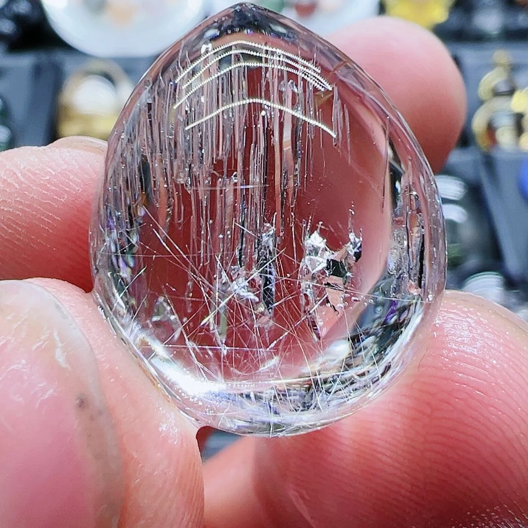 水晶吊坠……银S925镶嵌?****?