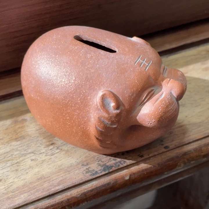 紫砂摆件爱***地紫砂手工摆件